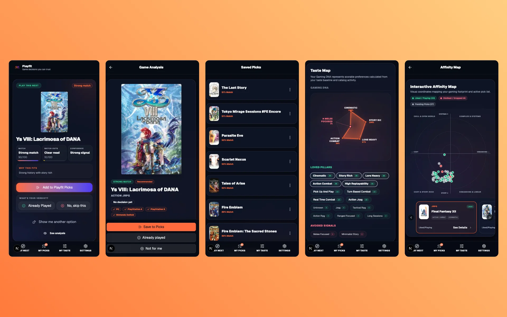 Playfit Game Assistant screenshot